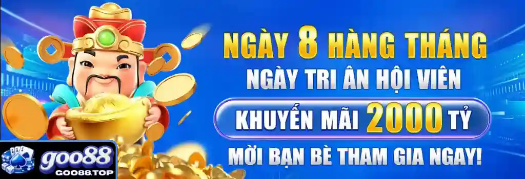 GOO88 thường xuyên triển khai nhiều chương trình khuyến mãi